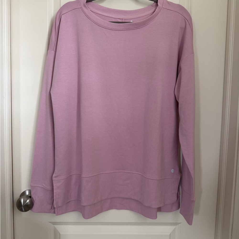 Apana Soft Blush Pullover Sweatshirt